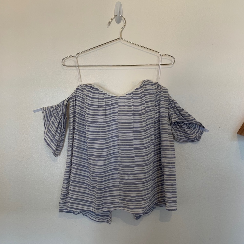 Strapless shirt